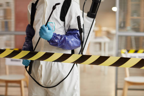 Professional Biohazard technician working in Humble, TX